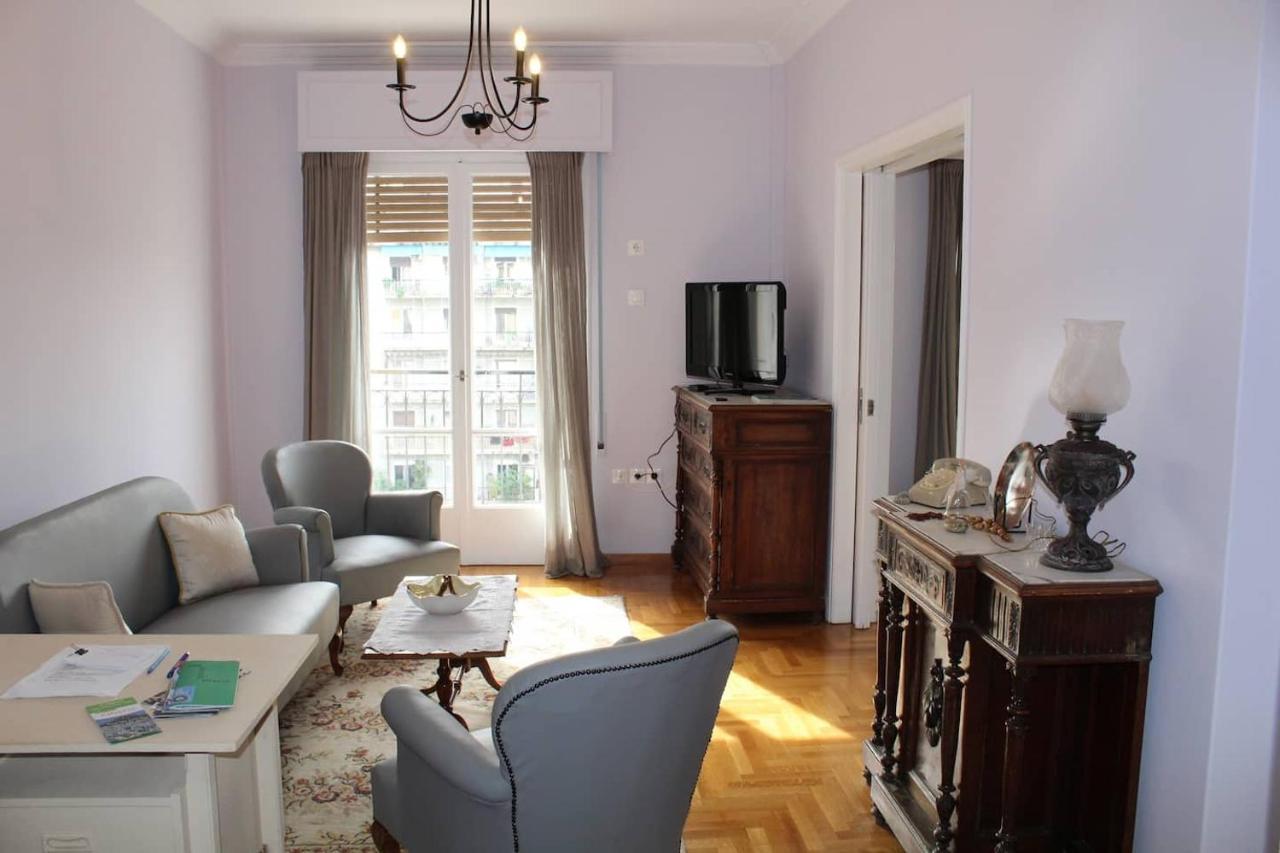 Vintage, Spacious Apartment In The Heart Of Athens! Buitenkant foto